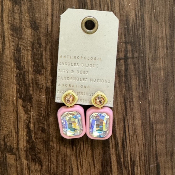 Anthropologie mixed shapes drop earring - Picture 2 of 15